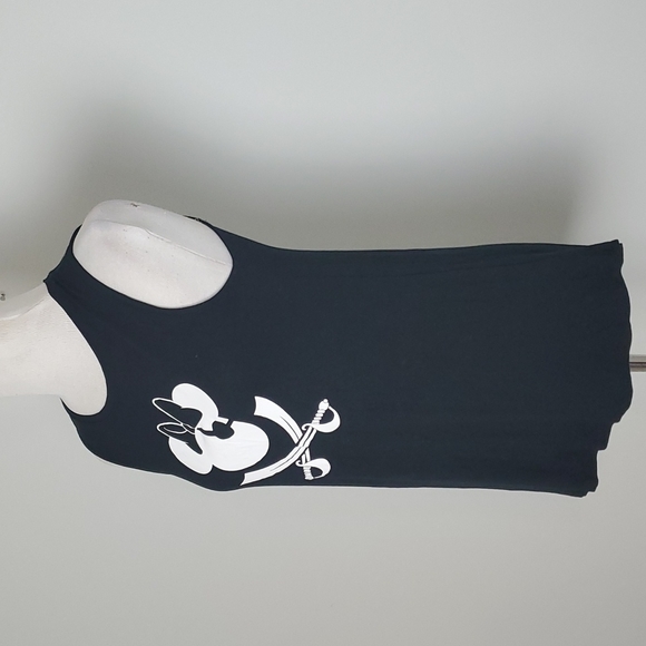 Minnie Pirate black tank top Pirates of the Caribbean tee - Picture 3 of 7